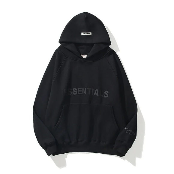 Essentials Other - Fear of God Essentials Pullover Hoodie Applique Logo